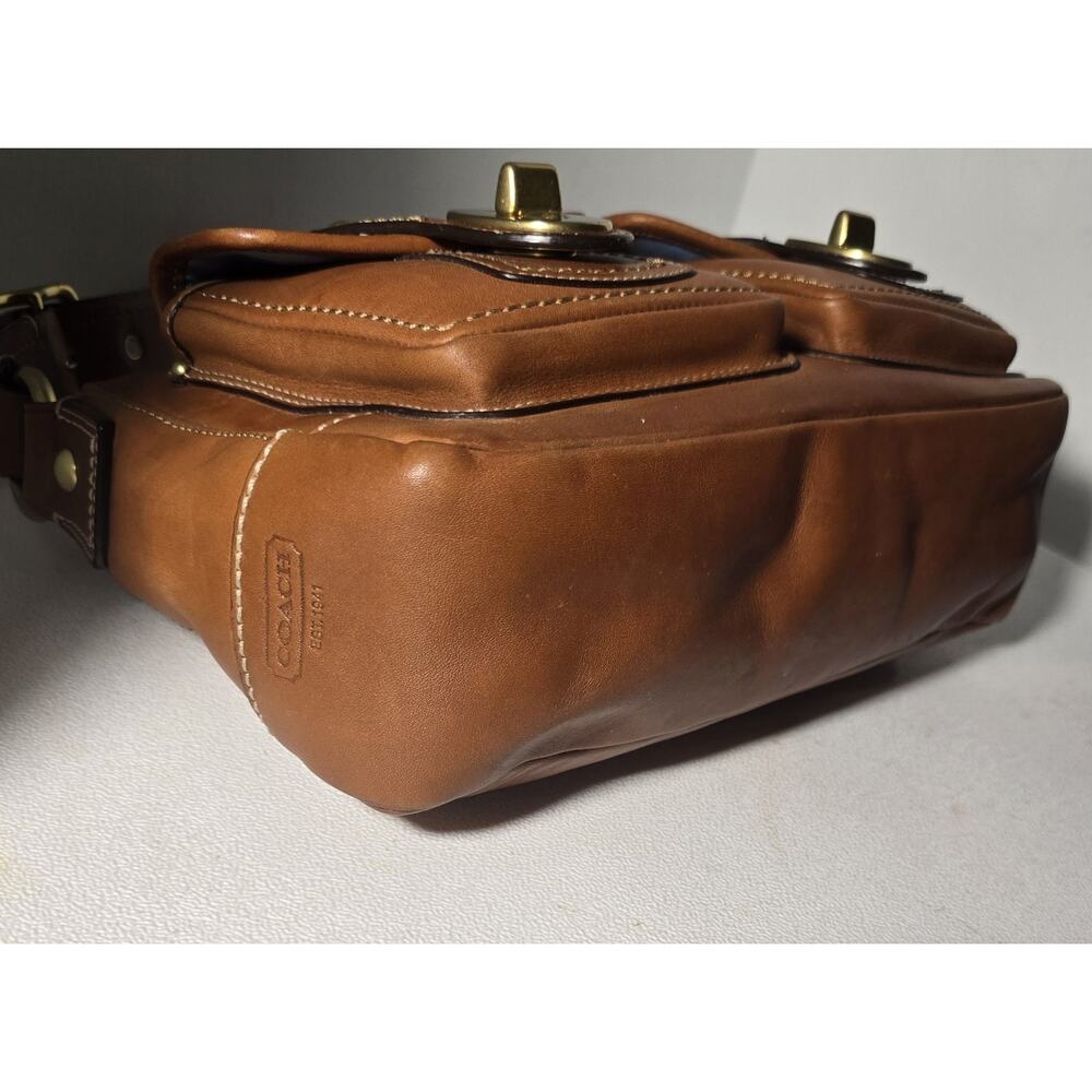 Authentic Coach F12868 Double Turnlock Legacy Shoulder Bag 65th Anniversary - Picture 11 of 16